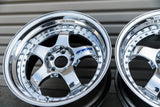 WORK MEISTER S1 3P 6mm - 8mm RIMS CHROME [LAB] LW-0808C LW-0806C