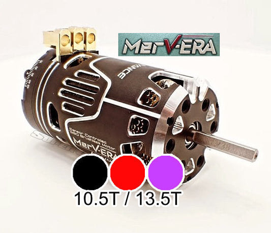 Acuvance MerV-ERA 380 Brushless Motor for 1-10 RC CAR - 13.5T 10.5T - Black Red Purple
