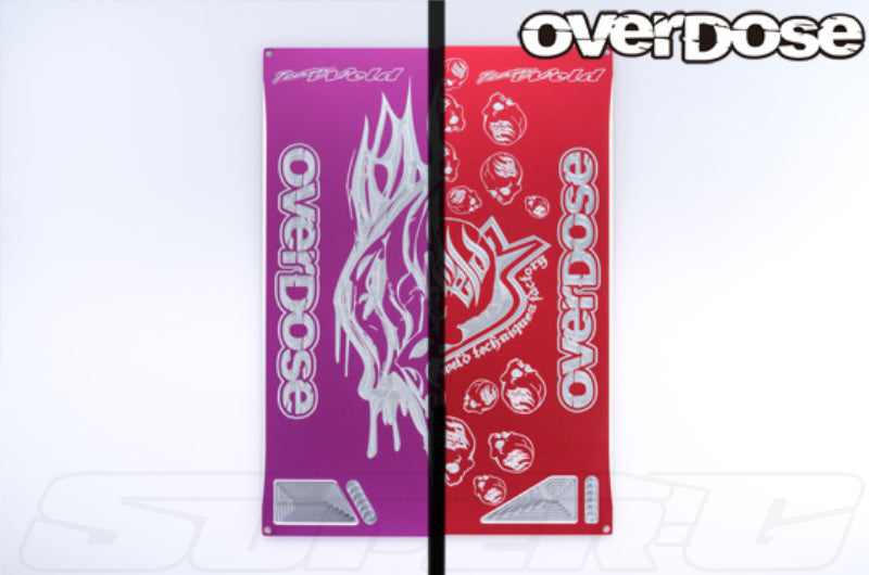 over doseセッティングボードver2 Overdose Limited 200pcs Aluminum Setting Board Ver.2 Red