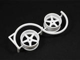 RP-6113W6A - Racing Performer Drift Wheel 5 spoke 01 ·White·2pcs