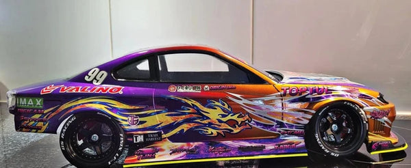 Nissan S15 Silvia 2022 Naoki Nakamura D1 TMAR 1-10 BODY SET [Addiction]  AD-TMAR15