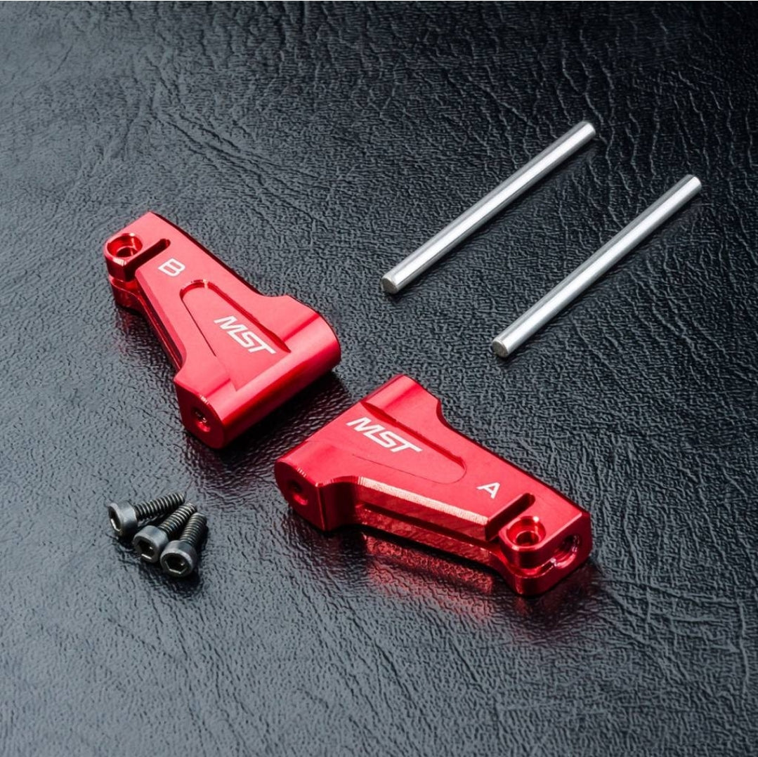 MST / 210575R / RMX 2.0 Aluminium Upper Arm Set / Color: Red or black
