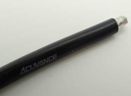 Acuvance OP-15125,OP-15116 12G High Density Silicone Cable Black 50cm or 100cm  (Solder plating specification)