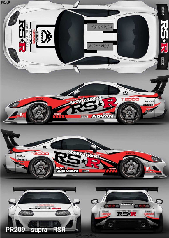 Sticker /decal kit