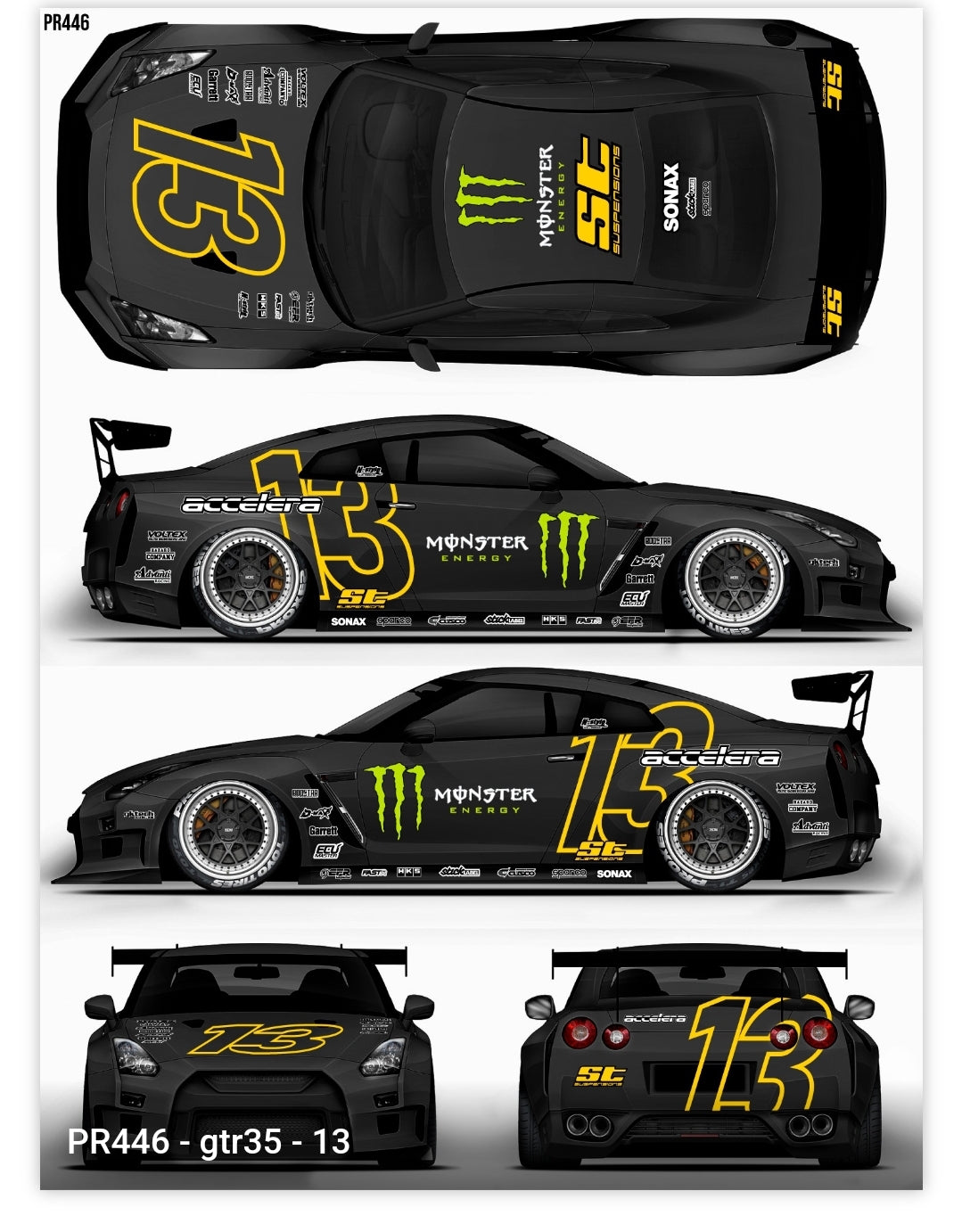Sticker /decal kit