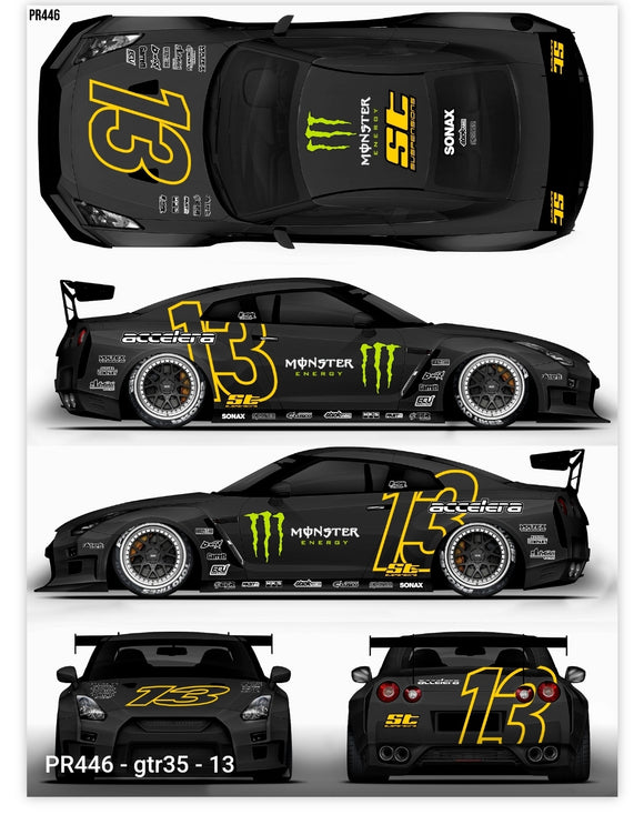 Sticker /decal kit