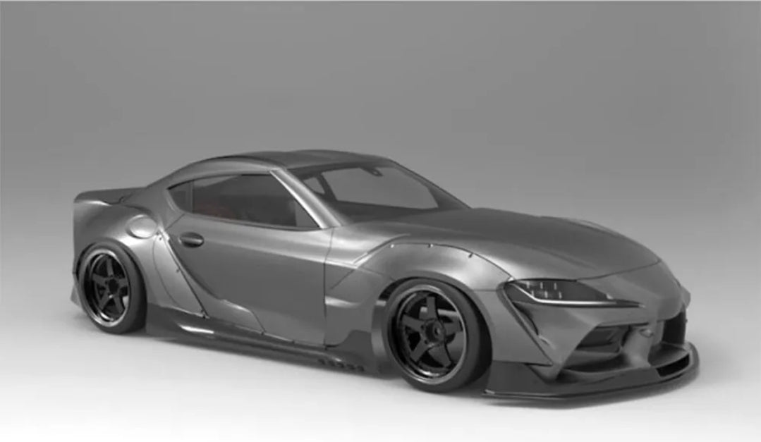 Addiction RC 1/10 Toyota GR Supra Clear Body Set For 1/10 RC Drift