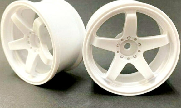 Topline rc drift wheels         pack of 2 30mm wide 8mm offset