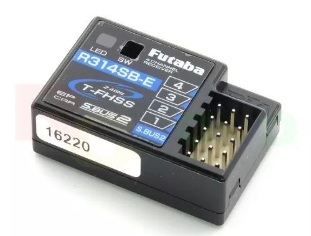 Futaba 4pm Plus Transmitter/Receiver Set (R314SB-E built-in antenna type for electric cars)