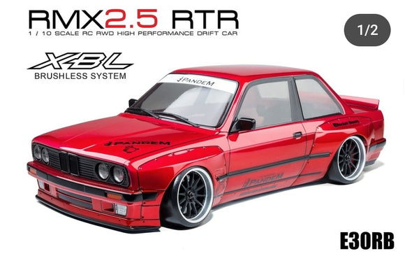 MST / 533907SR / RMX 2.5 2WD 1/10 Drift Car RTR - Brushless 2.4G / Body: E30RB (BMW M3) - blue or grey