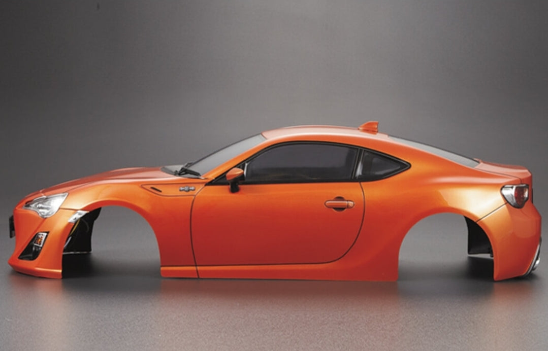 TOYOTA86ボディ KILLERBODY TOYOTA 86 190MM FINISHED BODY MET-ORANGE – asbo-rc