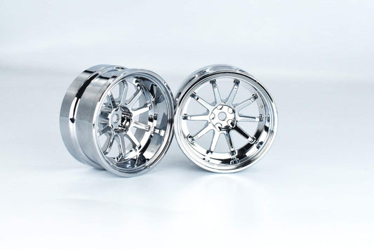 Reve D Competition Wheel VR10 Chrome 10mm or 6mm Offset (2pcs) RW-VR10S1