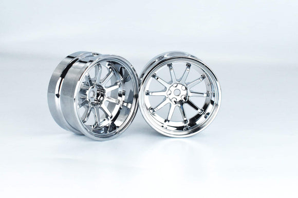 Reve D Competition Wheel VR10 Chrome 10mm or 6mm Offset (2pcs) RW-VR10S1