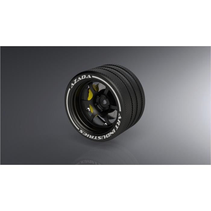 Azada transmitter wheel AZ6115-BK-YL