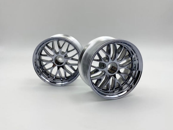 LWS-0206C Work GNOSS HR201 WHEEL Super High Traction Off6 Chrome