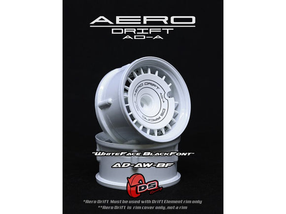 DS Racing / AD-AW-BF / Aero Drift Wheel Cover for Drift Element Wheel / Design: Slope / Color: various