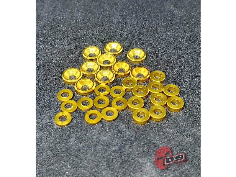 DS Racing RDX Dress-Up Kit - Gold DS Racing RDX Dress-Up Kit - Gold