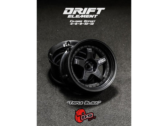 DE-005 5 Spoke (Triple Black)