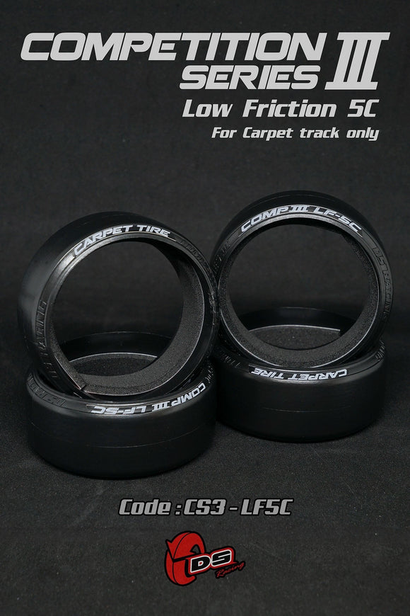 DS Racing / CS3-LF5C / Drift Tire Competition Series III LF-5C (4pcs)