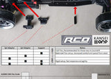 DS Racing / RCO-RDX2 / Kansei Carbon Chassis Conversion Kit V2 for RDX