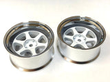 LW-0508 WORK MEISTER L1 WHEEL snow white with chrome lip
