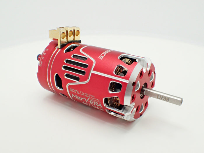 Acuvance MerV-ERA 380 Brushless Motor for 1-10 RC CAR - 13.5T 10.5T - Black Red Purple