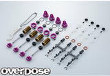 Overdose shock set spec v3  available in red purple and black