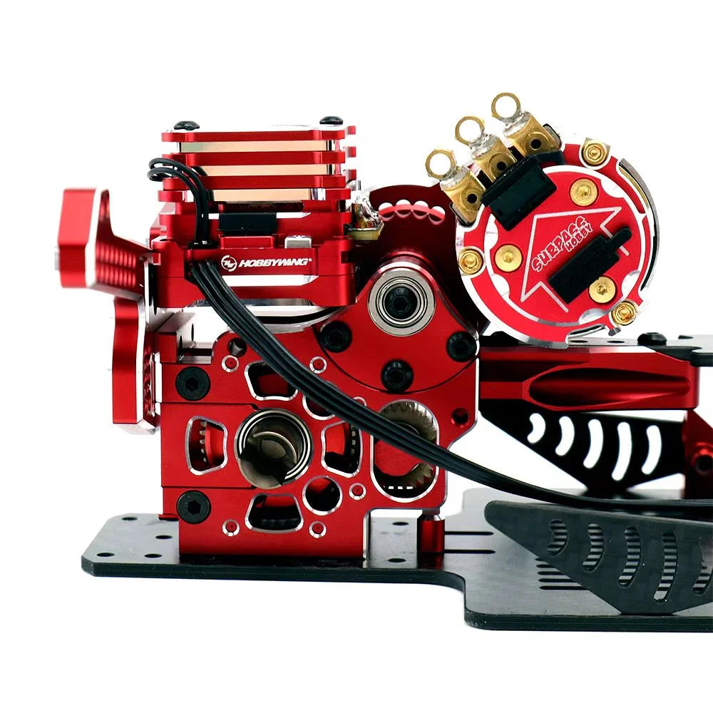 Rhino Racing SHARK Gearbox - Red Rhino Racing SHARK Gearbox - Red