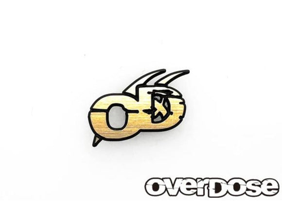 Overdose / OD2591B / Emblem OVERDOSE Logo Type / Color: Gold