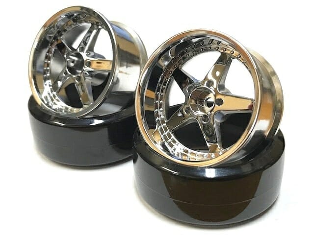 5 SPOKES 6mm / 8mm CHROME [LAB] LW-0108C LW-0106C