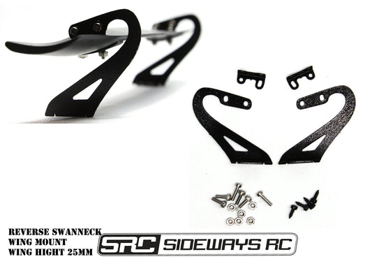 Src swan neck mount wing mounts SRC-REVSN-WM1-BK