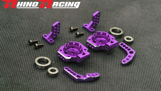 SR Series Rear Upright Set - BLUE RED PURPLE BLACK [Rhino Racing] RR-1505