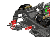 MST THA Suspension Mount Set Aluminium - (11.5-13mm) 210722 red or black