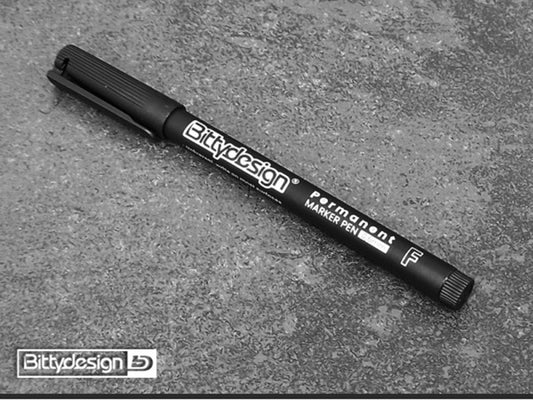 Bittydesign Permanent Marker Pen for RC bodies BD-MP-0622
