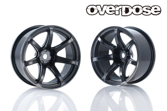 Overdose – T7R Wheels Offset 7mm – (Black) – #OD4083