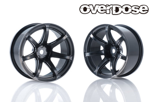Overdose – T7R Wheels Offset 7mm – (Black) – #OD4083