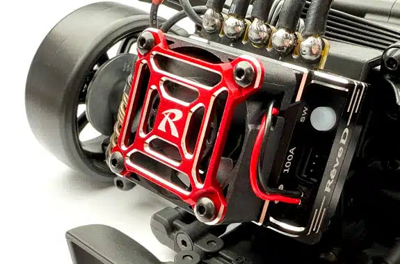 Reve D Optional Fan Cover Red or purple  for ESC Elite RE-EL-CR