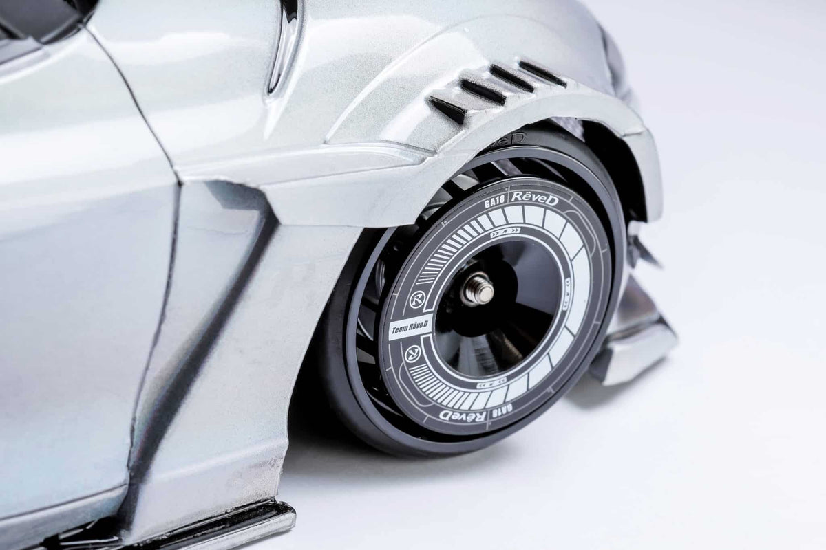 Reve D Wheel Sticker for RW-GA18 White/red RJ-WS01wr