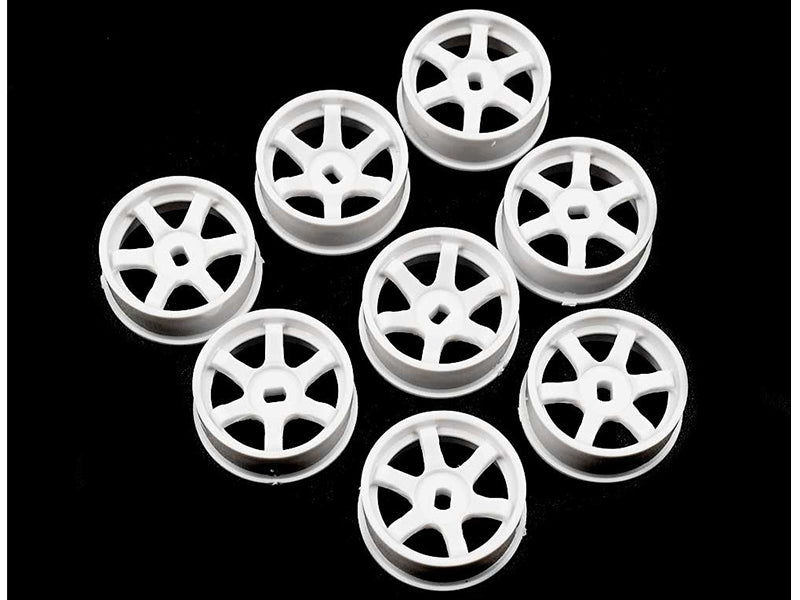 Yeah Racing Plastic Narrow Rim Set 8.5mm (Offset 0 +1 +2 +3) Various Colours For 1/28 AWD Mini-Z WL-0145