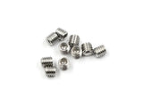 Yeah Racing Stainless Steel 3x3mm Hex Socket Grub Screw (10pcs) for Pinion SS-310ST