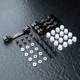 210728RRMX 2.5 RTR Alum. suspension mount set (red) or black