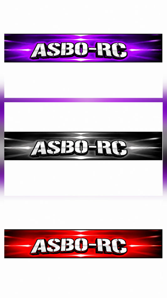 Asbo Rc  sunstrip various colours