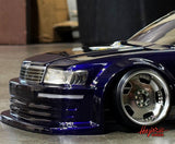 EURO (BIPPU) VIP Dish Style 1-10 Rims 8mm - Chrome Metallic Silver Gloss Black [Hayashi Garage]