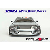 Demi Works Toyota Supra RB Wide Body Front Bumper Lip Set