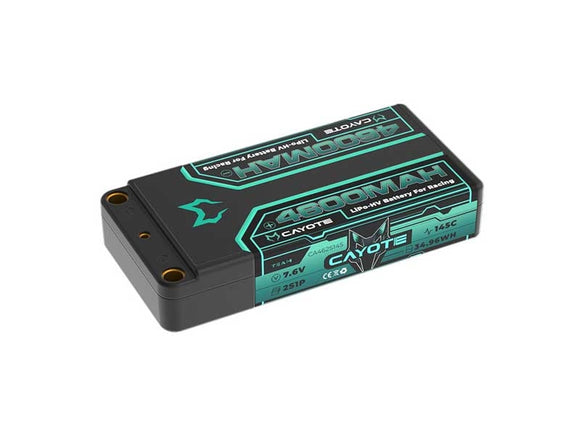 Cayote LiPo 4600mAh HV Shorty 7.6v 18mm 163g