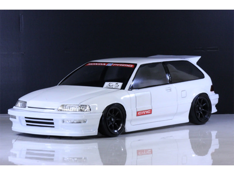 Pandora RC HONDA CIVIC EF9 1/10 RC Drift 198mm Clear Body Set pab 3179