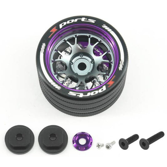 FASTRAX ALUMINIUM STEERING BBS WHEEL - SANWA, FUTABA, FLYSKY