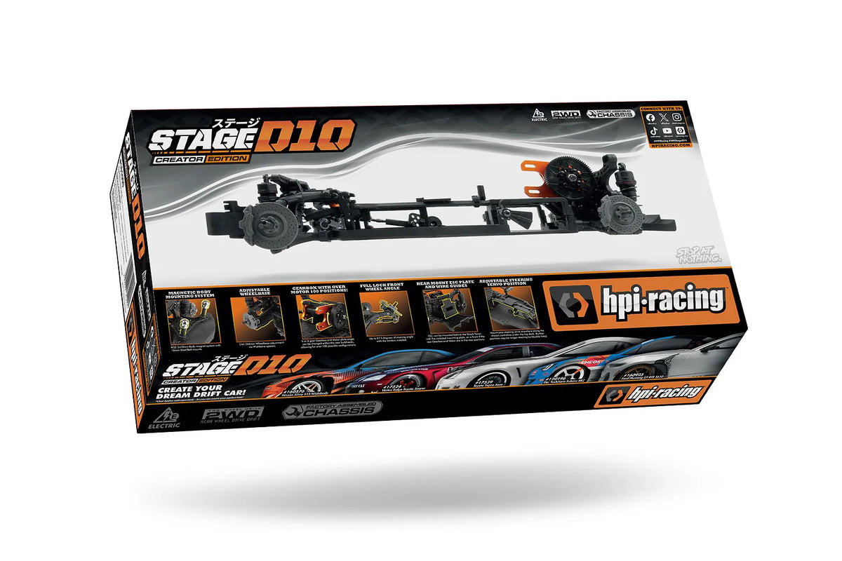 HPI Stage-D10 Creator Edition Drift Chassis HPI-161000