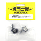 Yeah Racing Aluminum KPI Steering Knuckle Set For 3racing Sakura D6