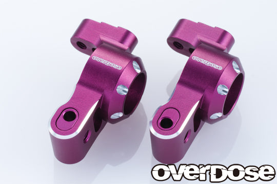 ES Aluminum Rear Upright (Rear Knuckles) (For GALM series) RED PURPLE BLACK [Overdose] OD2897 OD2898 OD2899